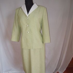 Kasper tailored jacket & skirt
